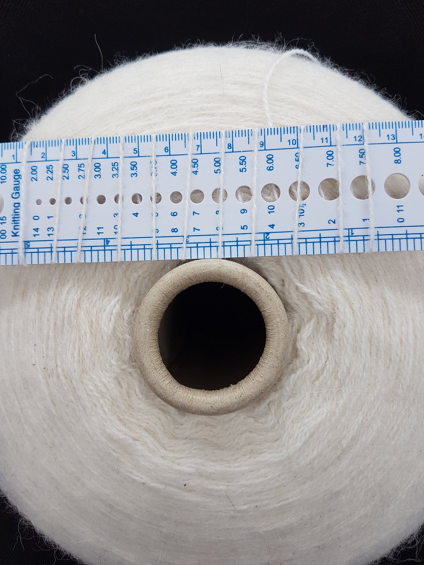 100g-200g Alpaca Italian Knitting Yarn color White Milk N. 63